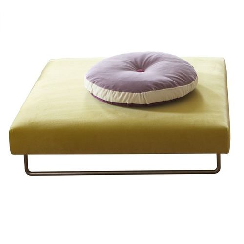 Contemporary ottoman - BALANCE - DESIGNERS GUILD - fabric / square / upholstered