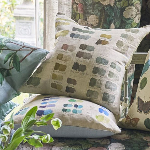 Square Cushion Neutral Mixed Tones Pistachio Designers Guild Patterned Linen Multi Color - Designers Guild Tulips Bedding Multi Square Cushion Neutral Mixed Tones Pistachio Designers Guild Patterned Linen Multi Color - Designers Guild Tulips Bedding Multi