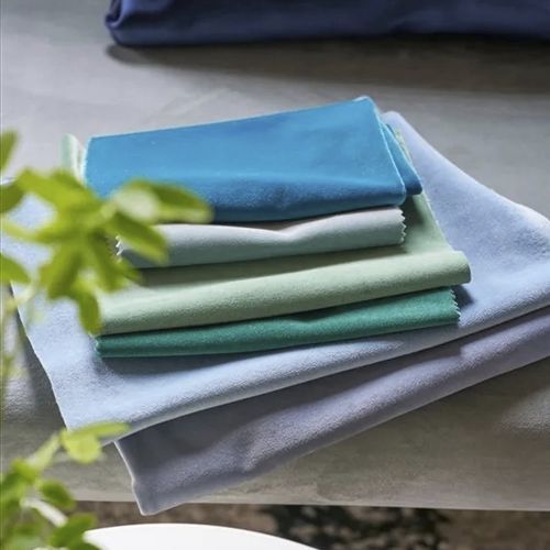 Upholstery fabric - BRINZIO    - DESIGNERS GUILD - plain / velvet / polyester