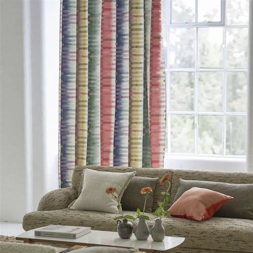 Upholstery fabric - GHIRLANDA  - DESIGNERS GUILD - for roller blinds / patterned / linen