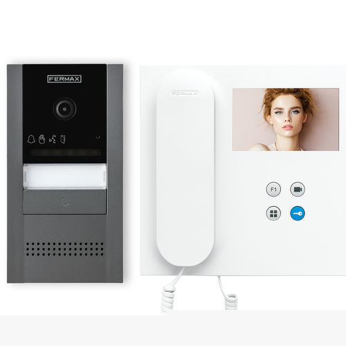 Colored video door intercom - CORA VEO 4,3 - FERMAX ELECTRÓNICA - residential / wall-mounted / exterior