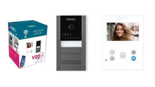 Metal video door intercom - CORA VEO-XS - FERMAX ELECTRÓNICA - residential / for home / surface-mount
