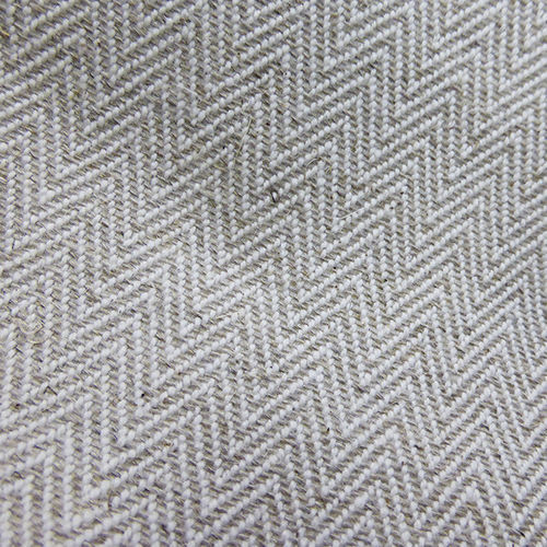 Upholstery fabric - TAPIS CHEVRON  - EDMOND PETIT - patterned / cotton / linen