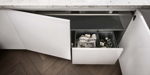 Kitchen base cabinet - ONE - ERNESTOMEDA - wall-mounted