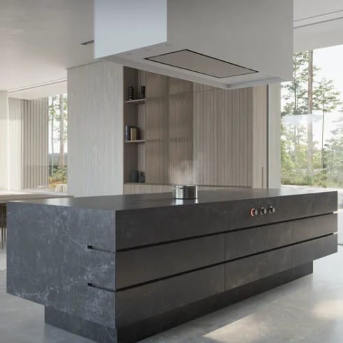 Island range hood - AC250121 - GAGGENAU - ducted / low-noise / remote-controlled