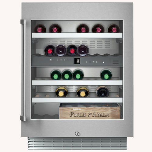Serving wine cabinet - RW404264 - GAGGENAU - built-in / wooden / aluminum