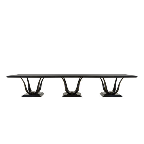 Traditional dining table - MILANO : CORALLO COR 61A - GALIMBERTI NINO - solid wood / rectangular / home
