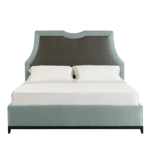 Double bed - PARIS : JOLO JOL 23C - GALIMBERTI NINO - traditional / upholstered / with headboard