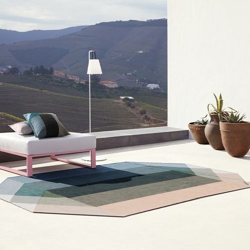 Original design rug - DIAMOND - GANDIA BLASCO - patterned / plastic / recycled PET