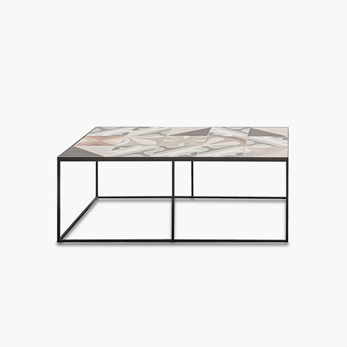 Contemporary coffee table - SAINT BEES - VILLEVENETE BY GATTI - metal / ceramic / metal base