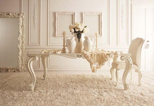 Classic dining table - LORD - GIUSTI PORTOS - metal / home / indoor