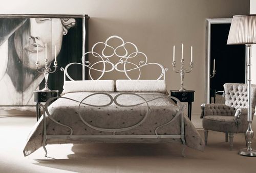 Double bed - ARAMIS - GIUSTI PORTOS - traditional / wrought iron
