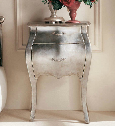 Classic bedside table - TIFFANY - GIUSTI PORTOS - wooden / lacquered wood / rectangular