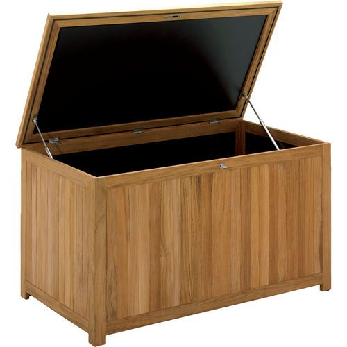 Contemporary chest - STANDARDS - GLOSTER - garden / teak / cushion
