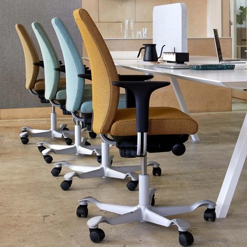 Contemporary office chair - CREED COMMUNICATION 6172 - HÅG - indoor / fabric / aluminum base