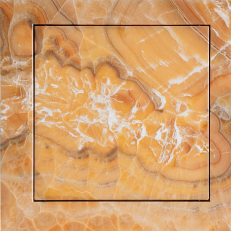 Square shower base - ISEO EVO - I CONCI - above floor / built-in / marble