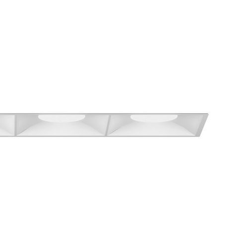 Contemporary ceiling light - LIGHT SHED 30 - iGuzzini - square / PMMA / ABS