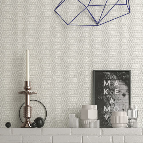 Porcelain stoneware tile - PLURIBALL - IRIS CERAMICA - embossed / indoor / bathroom