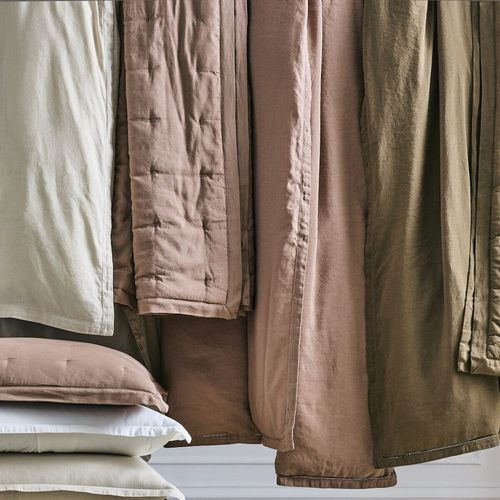 Linen quilt cover - Signature - West Elm - Tencel® / plain
