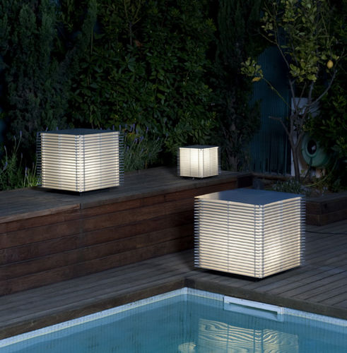 Floor lamp - DOJO  - METALARTE - extruded aluminum / methacrylate / contemporary