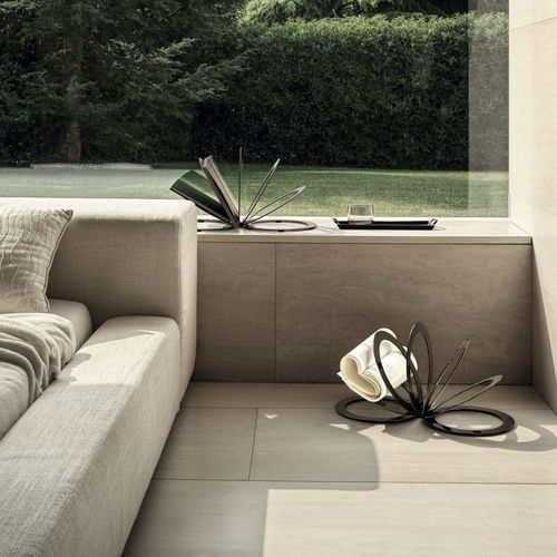Home magazine rack - FAN - BONTEMPI CASA - contract / metal / lacquered metal