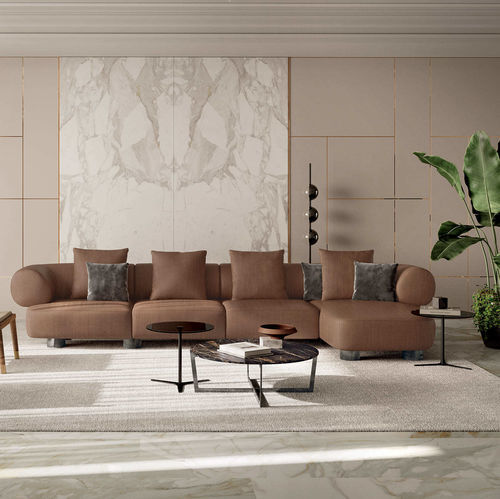 Modular sofa - FRANZ - BONTEMPI CASA - contemporary / living room / fabric