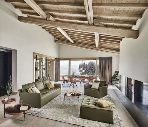Modular sofa - ANTARES - BONTEMPI CASA - compact / contemporary / fabric
