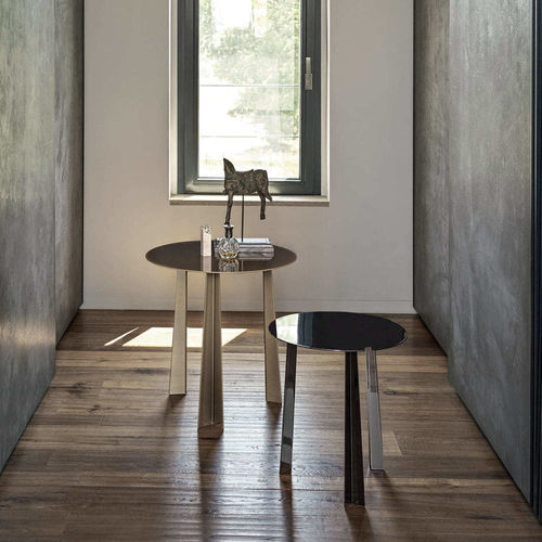 Lacquered metal coffee table - TAO - BONTEMPI CASA - lacquered metal base / customizable / home