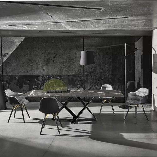 Contemporary office chair - MOOD - BONTEMPI CASA - indoor / polypropylene / metal