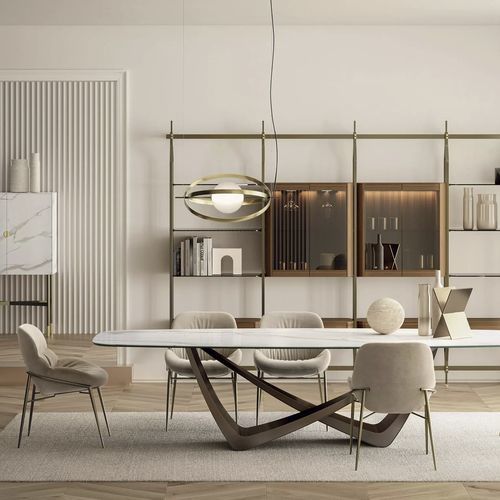 Pendant lamp - PAPILLON - BONTEMPI CASA - lacquered metal / glass / borosilicate glass