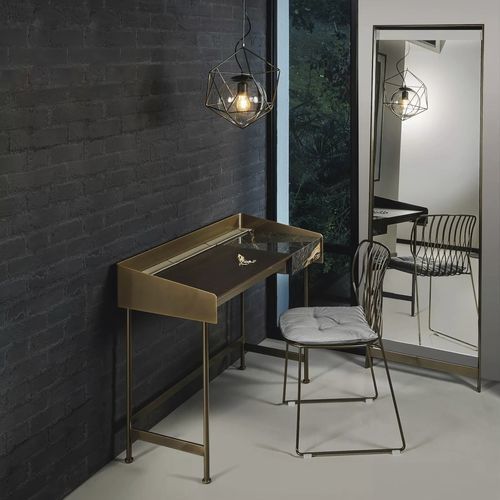 Contemporary chair - FREAK - BONTEMPI CASA - indoor / outdoor / lacquered metal