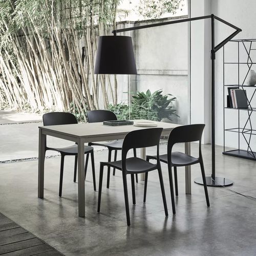Contemporary chair - GIPSY - BONTEMPI CASA - indoor / outdoor / fiberglass