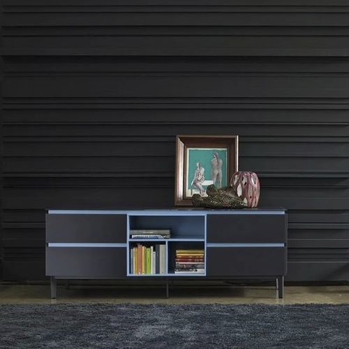 Contemporary sideboard - COSMOPOLITAN  - BONTEMPI CASA - ceramic / concrete / wooden