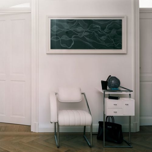 Contemporary side table - PETITE COIFFEUSE - CLASSICON - MDF / steel base / square