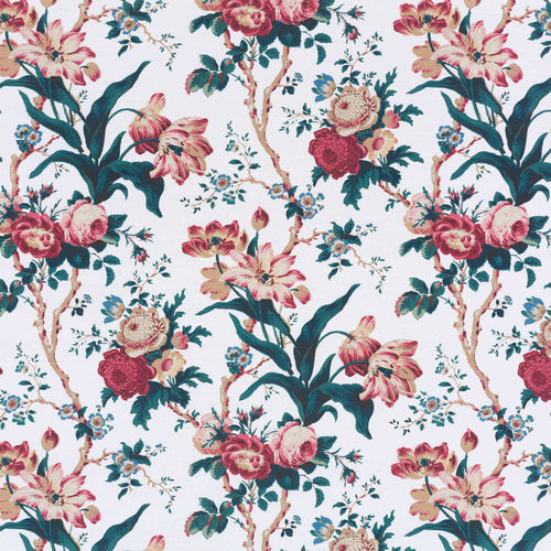Contemporary wallpaper - IMPERATRICE EUGENIE SOIE  - PIERRE FREY tissus - silk / floral / printed