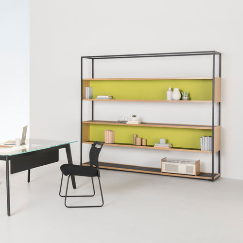 Modular shelf - CERN COLLECTION - Nienkamper - contemporary / wooden / commercial