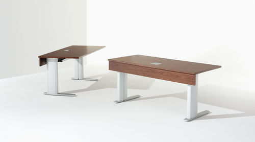 Contemporary classroom table - Vox® Delegate™ - Nienkamper - laminate / wood veneer / aluminum