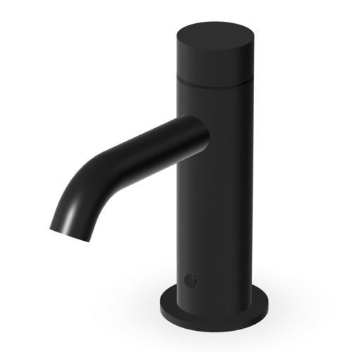 Washbasin mixer tap - ZHE727 series - ZUCCHETTI - countertop / electronic / stainless steel