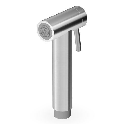Toilet hand shower - Z94251 series - ZUCCHETTI - cylindrical / stainless steel / contemporary