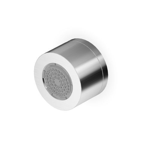 Stainless steel lateral shower head - Z92883 series - ZUCCHETTI - round / contemporary