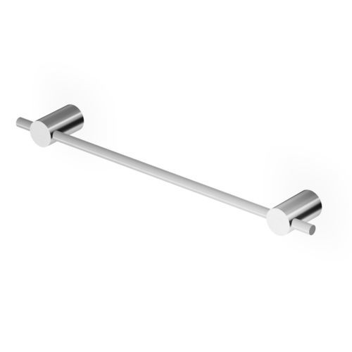 1-bar towel rack - ZAD820 series - ZUCCHETTI - wall-mounted / stainless steel / black