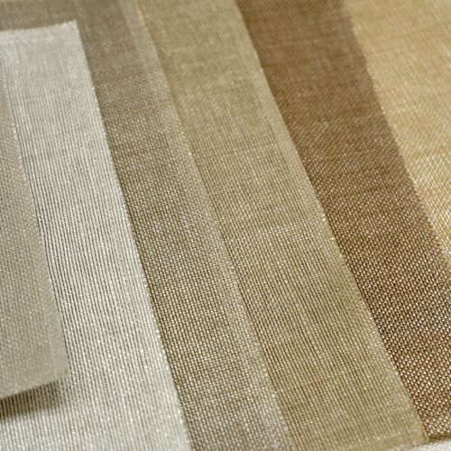 Interior wall-covering - STRIE - Vescom - polyester / polyethylene / smooth