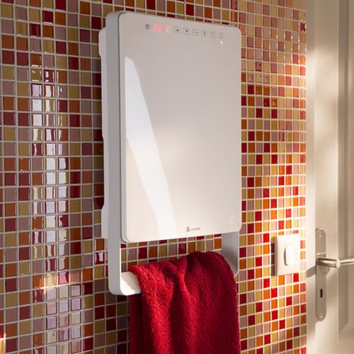 Electric towel radiator - TOUCH - Radialight - 1800 w / contemporary / metal