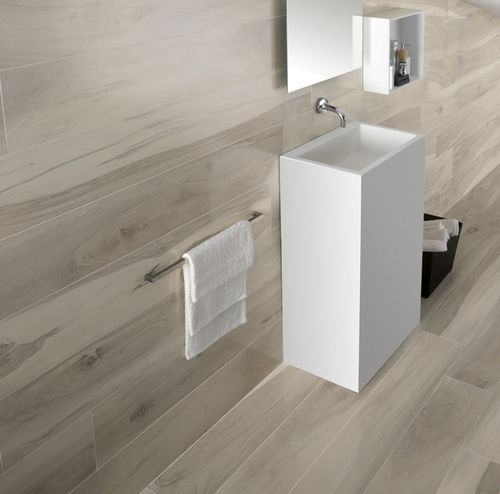Porcelain stoneware tile - KAURI - ARTISTIC TILE - polished / indoor / wall