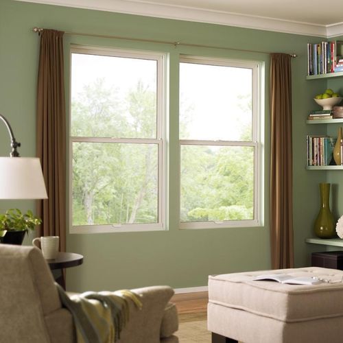 Fiberglass window - INTEGRITY - sash / double-glazed / Energy Star