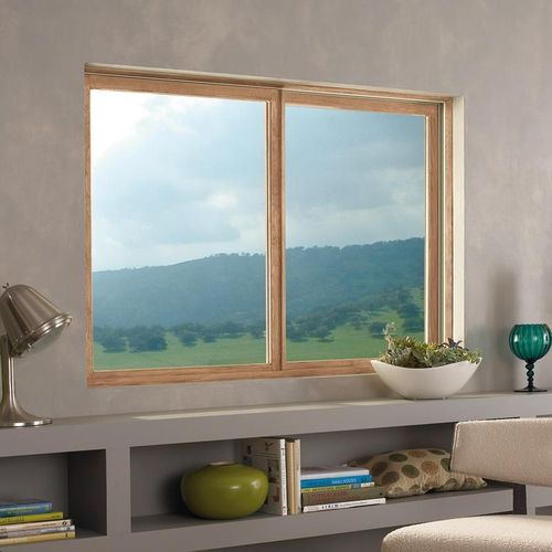 Sliding window WOODULTREX INTEGRITY wooden / fiberglass / double