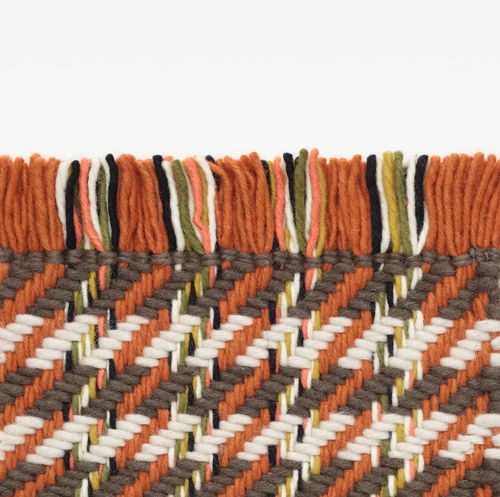 Contemporary rug - DASHES   - KVADRAT - geometric / New Zealand wool / rectangular