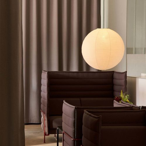 Vertical curtain - WAVES - KVADRAT - wave pattern / customizable / fabric