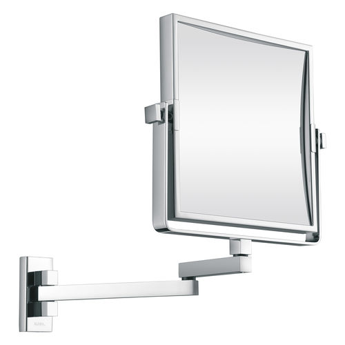 Wall-mounted bathroom mirror - COSMO CUBIK - Aliseo - contemporary / square / metal