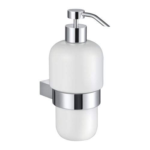 Commercial soap dispenser - ARCHITECTO - Aliseo - wall-mounted / brass / chrome